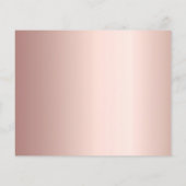 バラ金ゴールドピンク花模様誕生日日記保存 (裏面)