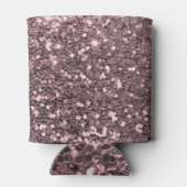 バラ金ゴールドフェイクグリッタースパークル 缶クーラー (裏面)