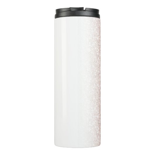 バラ金ゴールドフェイクグリッターブパーソナライズされたライドメイド  タンブラー (裏面)