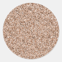 バラ金ゴールドフェイクグリッター封筒用シール