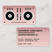 バラ金ゴールドフェイク2020 DJコントローラ 名刺 (正面/裏面)