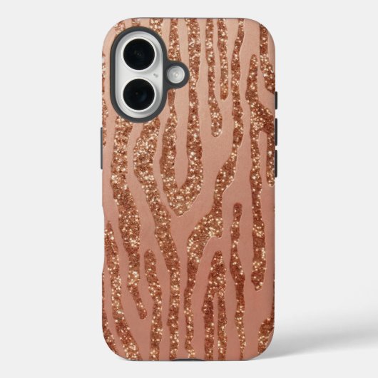 バラ金ゴールドフェイクBois iPhone 16ケース Case-Mate iPhoneケース (裏面)