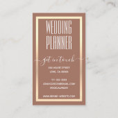 バラ金ゴールドフラワーフローラ書道パかわいらしステル 名刺 (裏面)