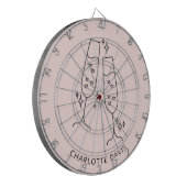 バラ金ゴールドフルート応援名パーティー ダーツボード (正面左)