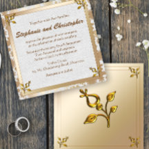 バラ金ゴールドフローラとリネン結婚ズ