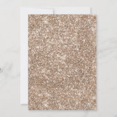 バラ金ゴールドフローラカボチャ1st誕生日招待状 招待状 (裏面)