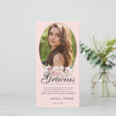 バラ金ゴールドフローラキンセアニラ写真サンキューカード サンキューカード (スタンド正面)