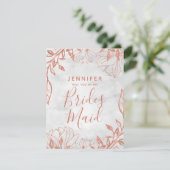 バラ金ゴールドフローラグレイ私の花嫁になる 招待状 (スタンド正面)