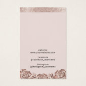 バラ金ゴールドフローラジュエリーイヤリングネックレスディスプレイ (裏面)