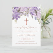 バラ金ゴールドフローララベンダー水色確認 招待状 (スタンド正面)