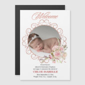 バラ金ゴールドフローラリースフォトバースアナウンス (正面/裏面)