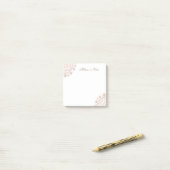 バラ金ゴールドフローラ曼荼羅 ポストイット (デスク上)