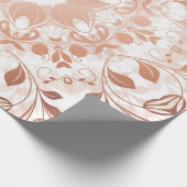 バラ金ゴールドフローラ曼荼羅 ラッピングペーパー (角)