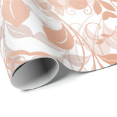 バラ金ゴールドフローラ曼荼羅 ラッピングペーパー (ロールコーナー)