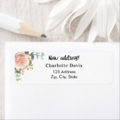 バラ金ゴールドフローラ移動新差出人住所 ラベル (インサイチュ)