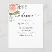 バラ金ゴールドフローラ結婚のタイムラインプログラム (正面)