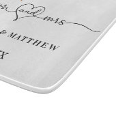 バラ金ゴールドフローラ緑ミセス・ハート結婚ズ カッティングボード (角)