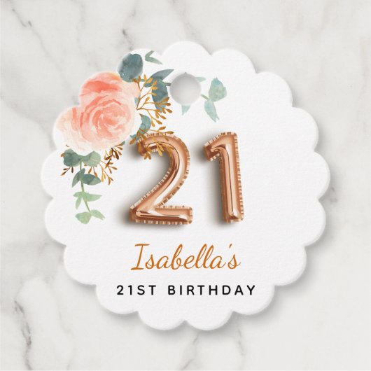 バラ金ゴールドフローラ緑21歳 フェイバータグ (正面)