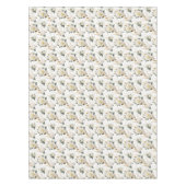 バラ金ゴールドフローラ テーブルクロス (正面)