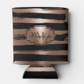 バラ金ゴールドブストライプラシ 缶クーラー (裏面)