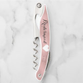 バラ金ゴールドブライダルパーティガーリーブリデスメイドハート日 ソムリエナイフ (正面)