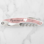 バラ金ゴールドブライダルパーティガーリーブリデスメイドハート日 ソムリエナイフ (正面)