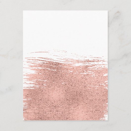 バラ金ゴールドブラシストロークバルミツワー情報カード エンクロージャーカード (裏面)