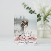 バラ金ゴールドブラシ結婚ストローク |写真2 ポストカード (スタンド正面)