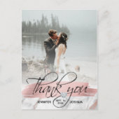 バラ金ゴールドブラシ結婚ストローク |写真2 ポストカード (正面)