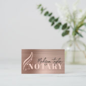 バラ金ゴールドブラシ金属移動公証人ローン代理店 名刺 (スタンド正面)