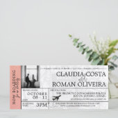 バラ金ゴールドブラジ結婚ルの搭乗券招待状 (スタンド正面)