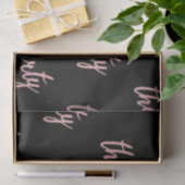 バラ金ゴールドブラック30誕生日パーティーグリッター「サーティー」 薄葉紙 (ギフト)