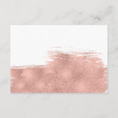 バラ金ゴールドブラッシュストロークバルミツワー方向カード エンクロージャーカード (裏面)