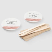 バラ金ゴールドブラッシュストロークバルミツワー ハンドファン (組立なし)