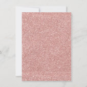 バラ金ゴールドブランチバブリーブライダルシャワー招待状 招待状 (裏面)