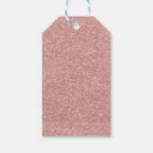 バラ金ゴールドブランチバブリーブライダルワインのウィングウェル ギフトタグ (裏面)