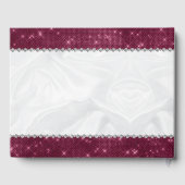 バラ金ゴールドブルガンディスパークルグラムキンセアニラ ゲストブック (裏面)