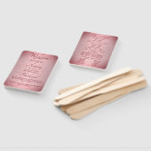 バラ金ゴールドブルグンディ結婚の式典計画 ハンドファン (組立なし)