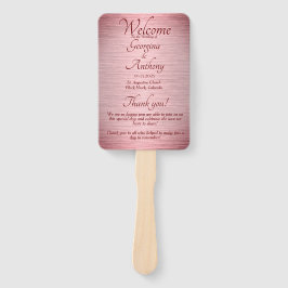 バラ金ゴールドブルグンディ結婚の式典計画 ハンドファン