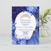 バラ金ゴールドブルーフローラプリンセスツインキンセアニェラ 招待状 (スタンド正面)