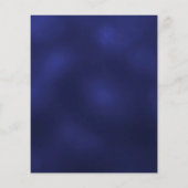 バラ金ゴールドブルーブライダルシャワー招待 (裏面)