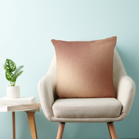 バラ金ゴールドブロンズクリスマス クッション (椅子)