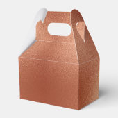 バラ金ゴールドブロンズクリスマス フェイバーボックス (正面サイド)