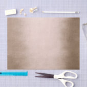 バラ金ゴールドブロンズ金属スキニー銅絹 薄葉紙 (クラフト)