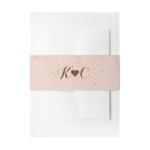 バラ金ゴールドベリーバンド結婚式招待状