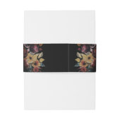 バラ金ゴールドベリーバンド結婚式招待状 招待状ベリーバンド (裏面例)