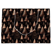 バラ金ゴールドホリデーメタリックツリーズ ラージペーパーバッグ (正面)