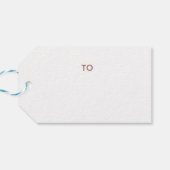 バラ金ゴールドホリーホワイトメリークリスマスfrom Name ギフトタグ (裏面横)