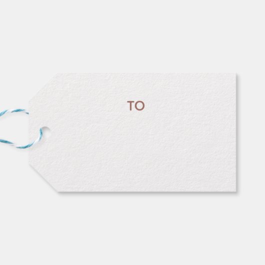 バラ金ゴールドホリーホワイトメリークリスマスfrom Name ギフトタグ (裏面横)