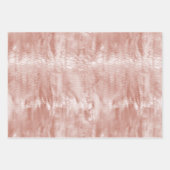 バラ金ゴールドホワイトスネークスキン ラッピングペーパーシート (正面2)